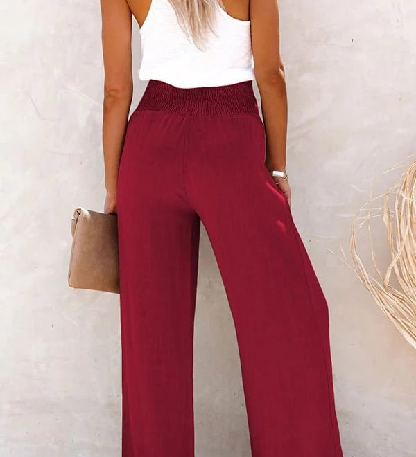 Rose | Entspannte High-Waist-Hose