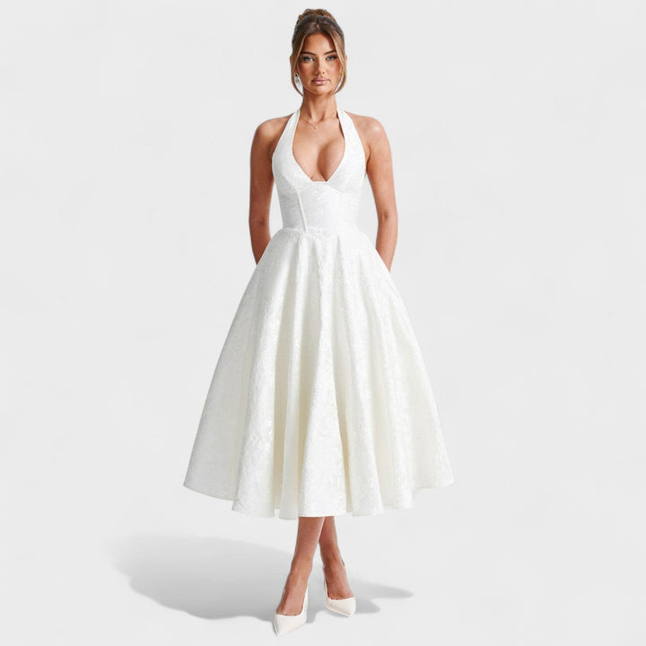 Audrey - Elegant Midi Dress