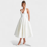 Audrey - Elegant Midi Dress