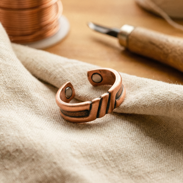 Anello in Rame da Alga