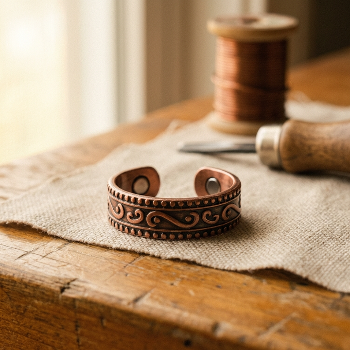 Anello d'Oro con Felci Věra