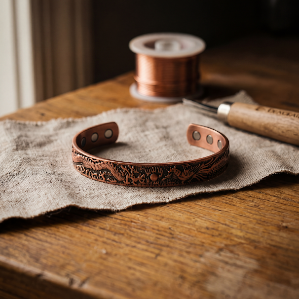 Bracciale in Rame di Argilla