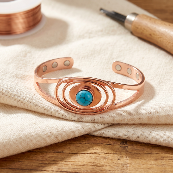 Collana in Rame con Turchese