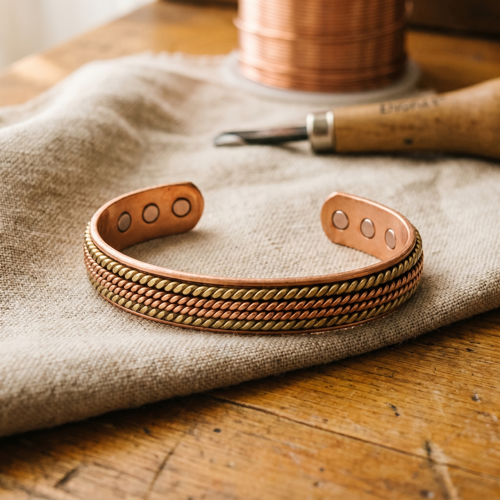 Bracciale in Rame Fatti a Mano