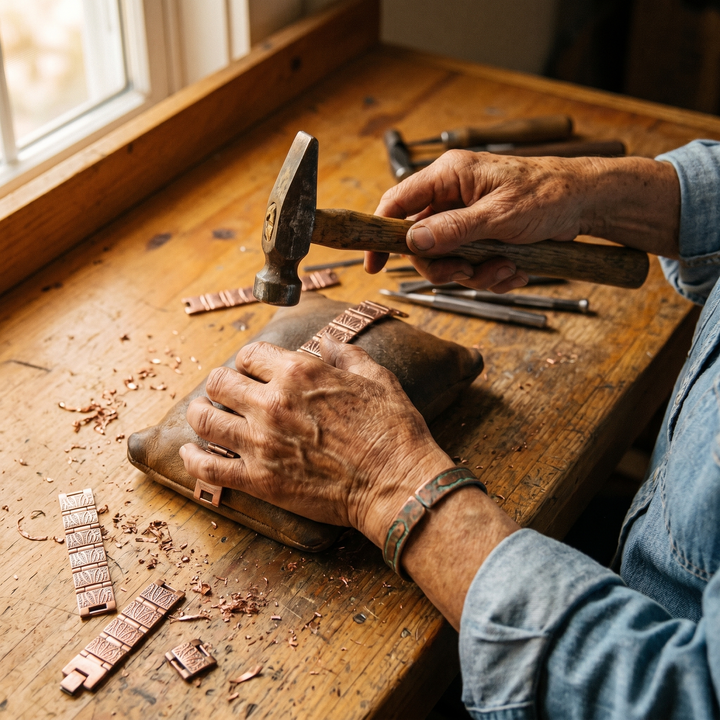 Bracciale da Uomo in Rame Grit