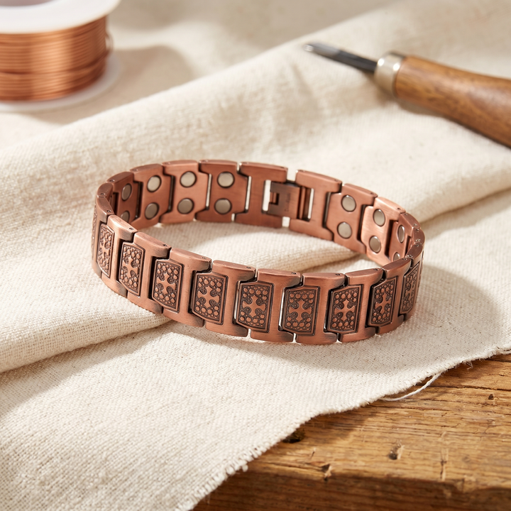 Gale — Bracciale da uomo in rame