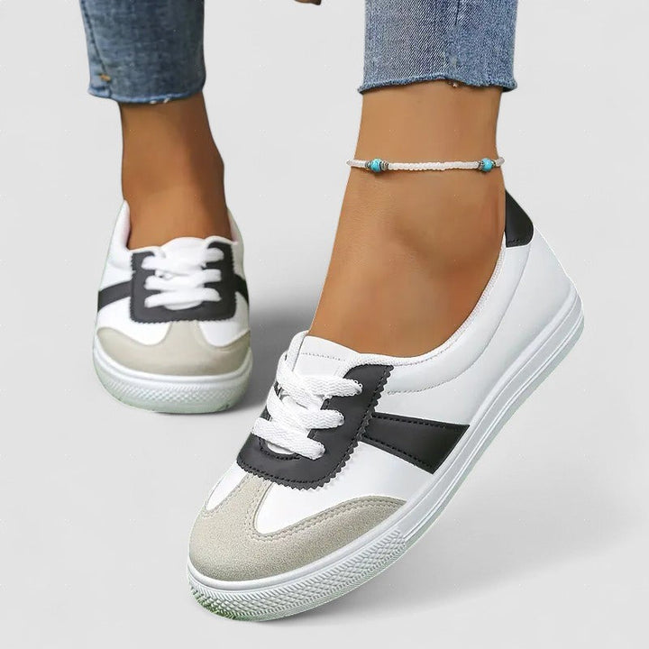 Daisy - Faux Leather Orthopedic Sneakers