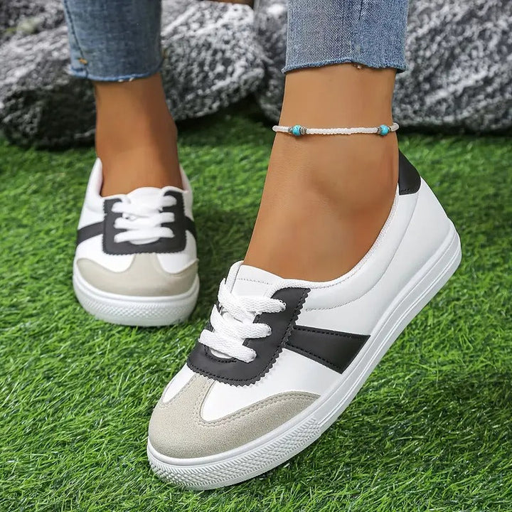 Daisy - Faux Leather Orthopedic Sneakers