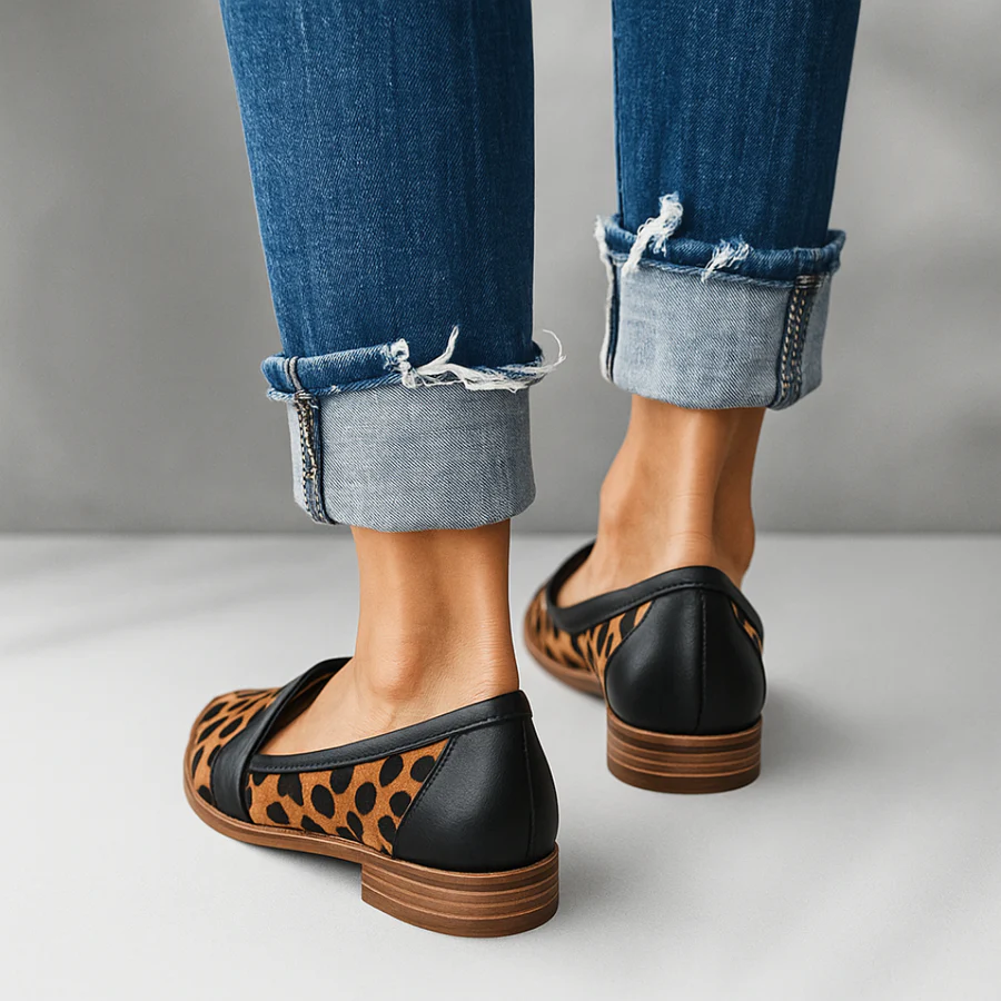 Harriet - Orthopedic Faux Leather Loafers