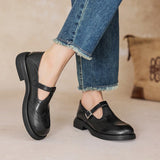 Sophie - Premium Faux Leather Mary Janes